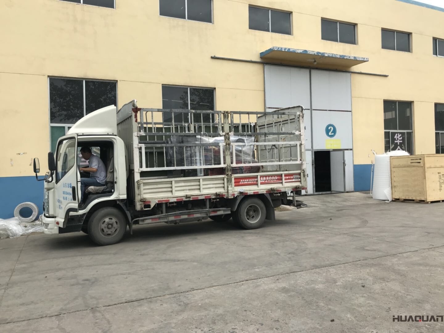 一臺HQ150GF標配型柴油發電機組在7月16號已發往山東