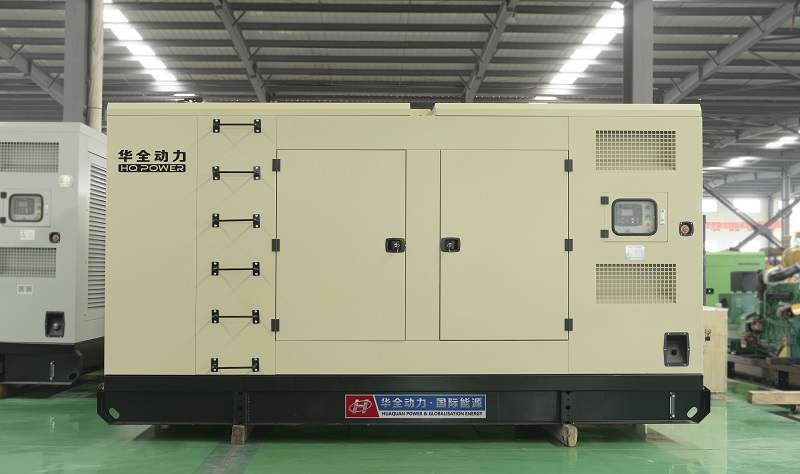 伴著4月9日的暖陽，華全動(dòng)力一臺400kw靜音箱發(fā)電機(jī)組發(fā)往河南省