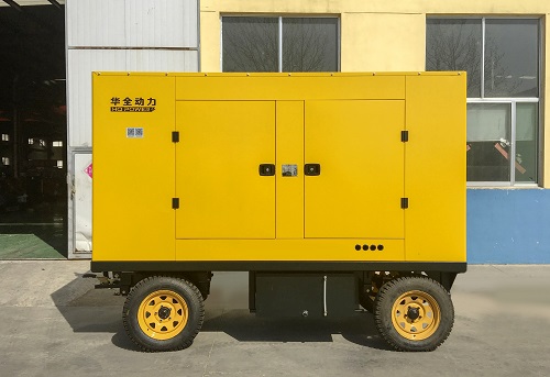 河北魏先生的500kw移動拖車發(fā)電機(jī)組從華全動力4月30日發(fā)出