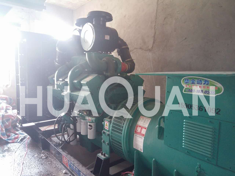 廣東惠州市商業(yè)用550kW發(fā)電機組電站項目 