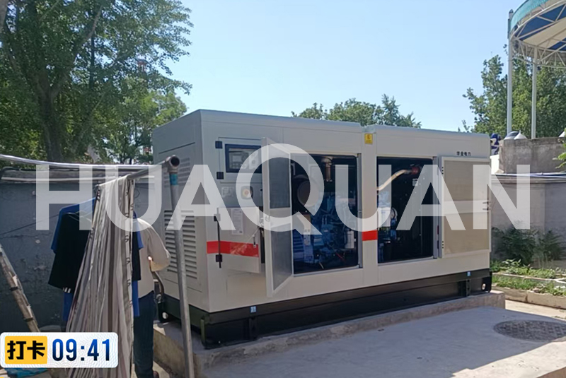 山東威海海洋旅游景點600kW發(fā)電機組電站項目