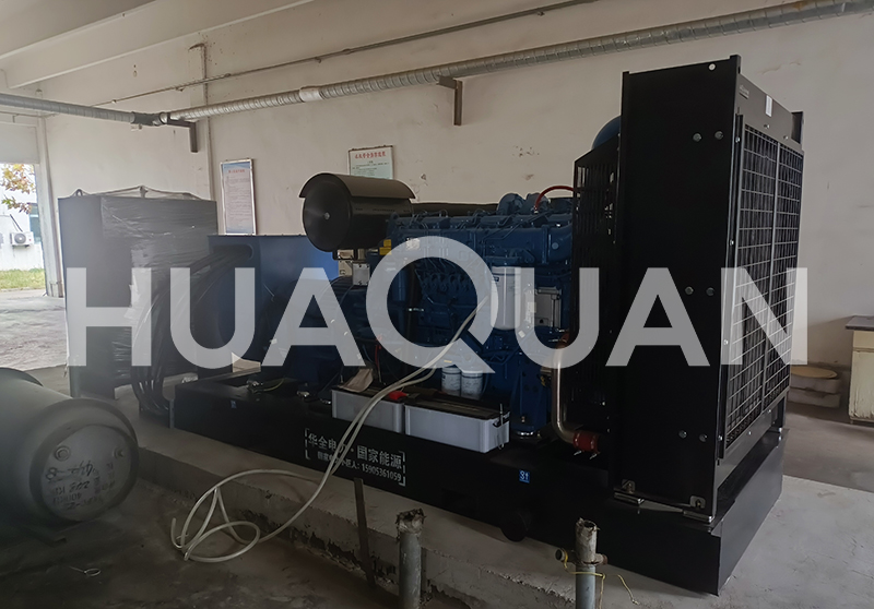 安徽廣德公共管理行業450kW發電機組電站項目