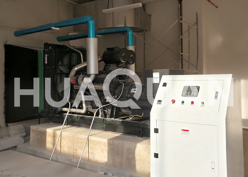 甘肅天水某醫院500kW發電機組電站項目